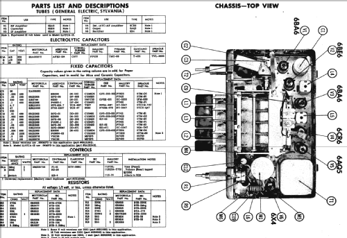 International IL5TCA ; Motorola Inc. ex (ID = 235823) Car Radio