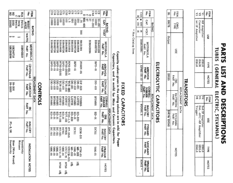 International 86M1 ; Motorola Inc. ex (ID = 2527542) Car Radio