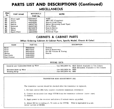 International 86M1 ; Motorola Inc. ex (ID = 2527544) Car Radio