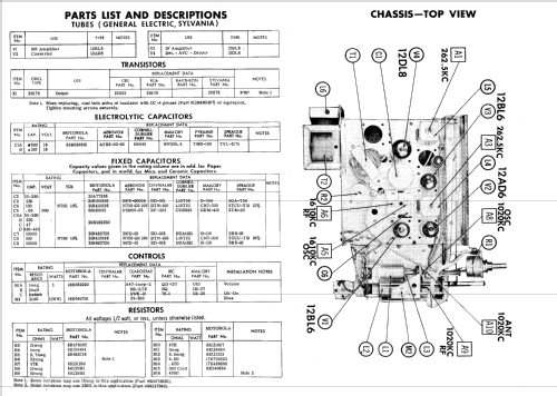 International 94MIM Car Radio Motorola Inc. ex Galvin Mfg.Co. Chicago ...