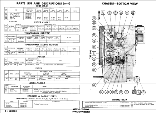 International 94MIM ; Motorola Inc. ex (ID = 691701) Car Radio