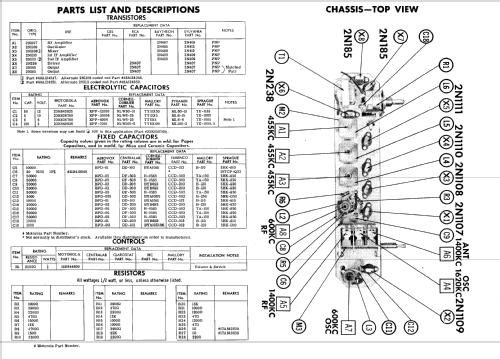 Ranger 1000 Series L14E Ch= HS-730; Motorola Inc. ex (ID = 605737) Radio