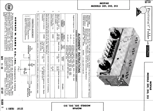 MoPar 301 ; Motorola Inc. ex (ID = 518000) Car Radio