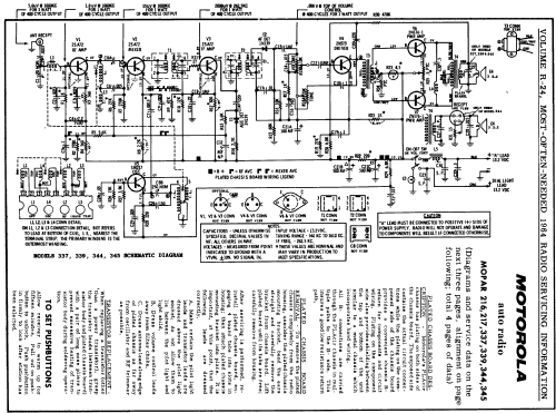 Mopar 337 ; Motorola Inc. ex (ID = 179209) Car Radio