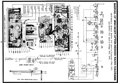 MoPar 614 Dodge; Motorola Inc. ex (ID = 120656) Car Radio