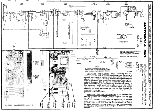 MoPar 624 Dodge 1957; Motorola Inc. ex (ID = 131968) Car Radio