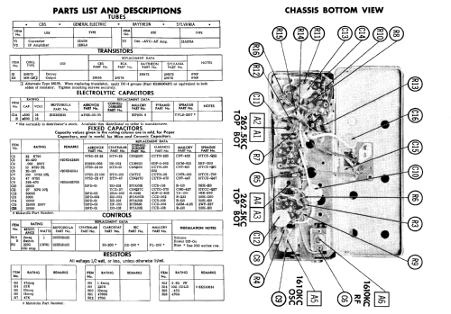 Mopar 701 ; Motorola Inc. ex (ID = 608924) Car Radio