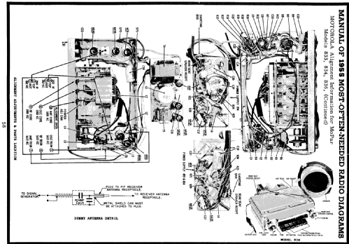 MoPar 833 Dodge; Motorola Inc. ex (ID = 120664) Car Radio