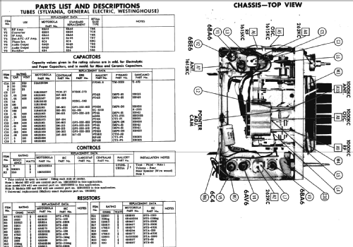 MoPar 833 Dodge; Motorola Inc. ex (ID = 237141) Car Radio