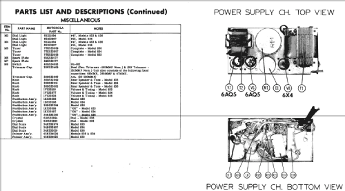 MoPar 833 Dodge; Motorola Inc. ex (ID = 237160) Car Radio