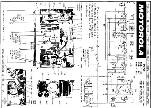 MoPar 841 Plymouth P28, P29; Motorola Inc. ex (ID = 125400) Car Radio