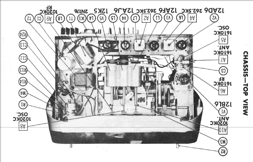 MoPar 845 Dodge D66,D67,D70,D71,D72; Motorola Inc. ex (ID = 2549716) Car Radio