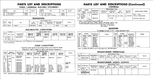 Mopar 853 DeSoto LS1, LS2, LS3; Motorola Inc. ex (ID = 795520) Autoradio