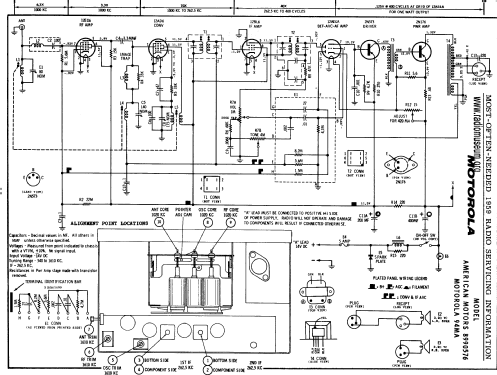 Motorola 94MA; Motorola Inc. ex (ID = 59572) Car Radio