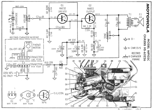 MP102C Ch= HS-63226; Motorola Inc. ex (ID = 207520) Enrég.-R