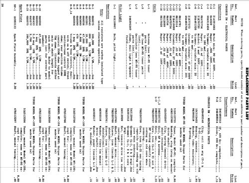 OE2M Oldsmobile 88 Ch= 2A , P6-2, P8-2; Motorola Inc. ex (ID = 1072962) Car Radio