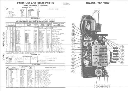 OE8 Oldsmobile Ch= 8A; Motorola Inc. ex (ID = 1403793) Car Radio