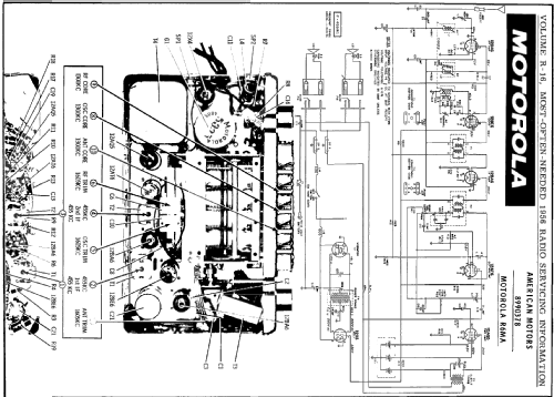 R6MA American Motors 8990378; Motorola Inc. ex (ID = 125395) Car Radio