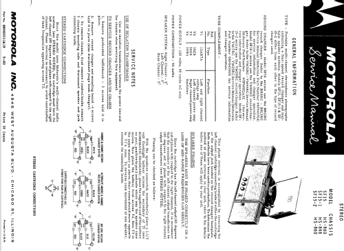 SF15G Ch= HS-860; Motorola Inc. ex (ID = 1159815) Sonido-V