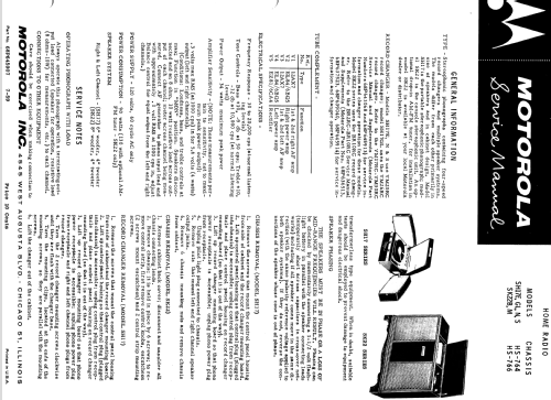 SH17GL Ch= HS-764; Motorola Inc. ex (ID = 1156858) Sonido-V
