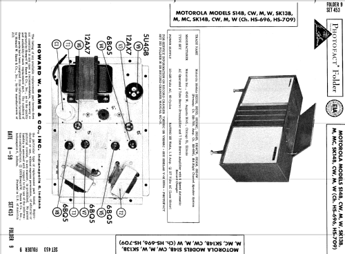 SK13MC Ch= HS-696 + HS-709; Motorola Inc. ex (ID = 602696) R-Player