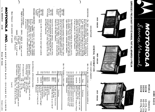 SK35W Ch= HS-776 HS-778; Motorola Inc. ex (ID = 1157992) Radio