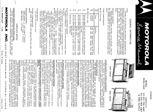 SK44B Ch= HS-837 HS-838; Motorola Inc. ex (ID = 1149943) Ampl/Mixer