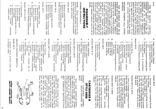 SK57W-1 Ch= HS-968, HS-969; Motorola Inc. ex (ID = 1401789) Radio