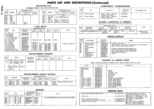 SK77WA Ch= HS-968, HS-969; Motorola Inc. ex (ID = 1006135) Radio