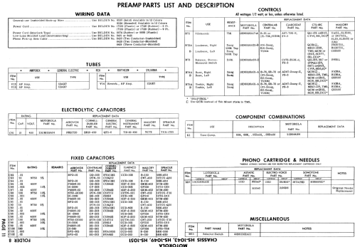 SK-107 CW Ch= HS-1049 + HS1051; Motorola Inc. ex (ID = 1407024) Sonido-V