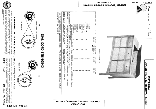 SK-107 CW Ch= HS-1049 + HS1051; Motorola Inc. ex (ID = 1407031) Sonido-V