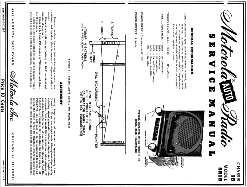 SR1B Ch= 1A; Motorola Inc. ex (ID = 1080082) Car Radio