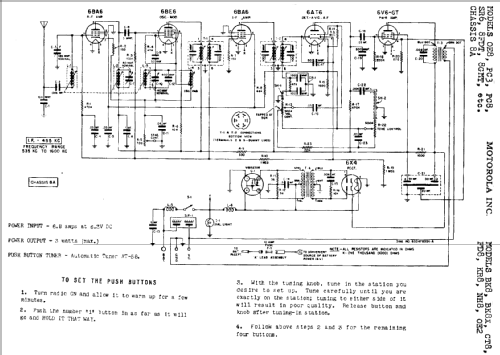 SR9 CH= 8A; Motorola Inc. ex (ID = 516479) Car Radio