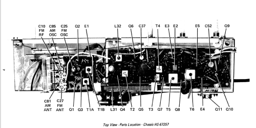 TC28EA Ch= CHS-67257; Motorola Inc. ex (ID = 1198181) Radio