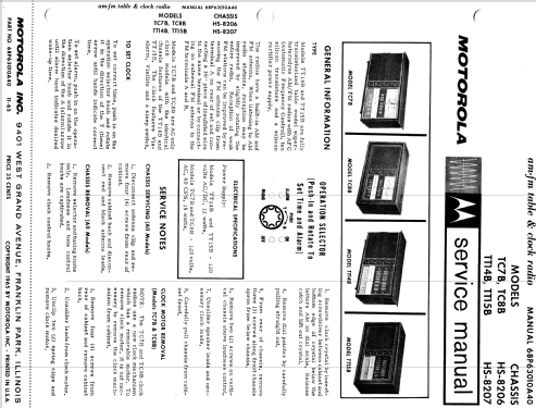 TC7BN Ch= HS-8206; Motorola Inc. ex (ID = 1590168) Radio