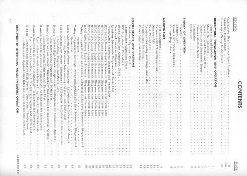 Transistorized Dispatcher Radiophone CC 3501 - D33AA T-1100A SP6; Motorola Inc. ex (ID = 2089613) Commercial TRX