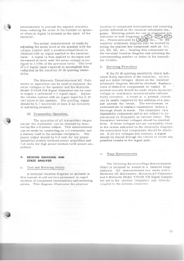 Transistorized Dispatcher Radiophone CC 3501 - D33AA T-1100A SP6; Motorola Inc. ex (ID = 2949097) Commercial TRX