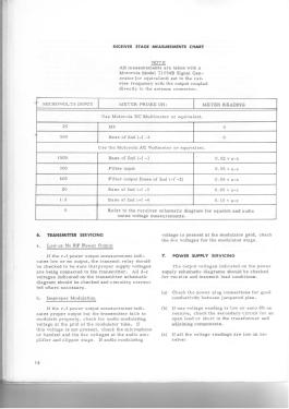 Transistorized Dispatcher Radiophone CC 3501 - D33AA T-1100A SP6; Motorola Inc. ex (ID = 2949098) Commercial TRX