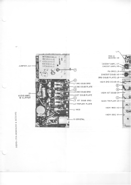 Transistorized Dispatcher Radiophone CC 3501 - D33AA T-1100A SP6; Motorola Inc. ex (ID = 2949103) Commercial TRX