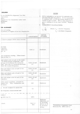 Transistorized Dispatcher Radiophone CC 3501 - D33AA T-1100A SP6; Motorola Inc. ex (ID = 2949105) Commercial TRX