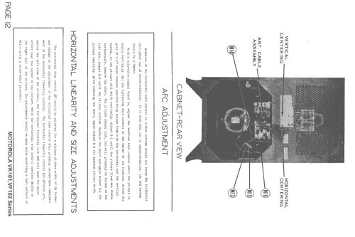 VF102 ; Motorola Inc. ex (ID = 1437569) TV Radio