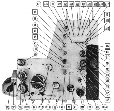 VT-73 Ch= TS-4J; Motorola Inc. ex (ID = 1434500) Television