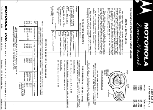 X11B Ch= HS-759; Motorola Inc. ex (ID = 1164545) Radio