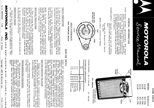 X11B Ch= HS-759; Motorola Inc. ex (ID = 1164548) Radio