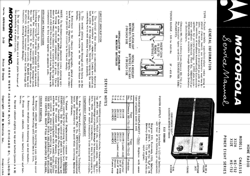 X12A-1 Ch= HS-789-1; Motorola Inc. ex (ID = 1166790) Radio