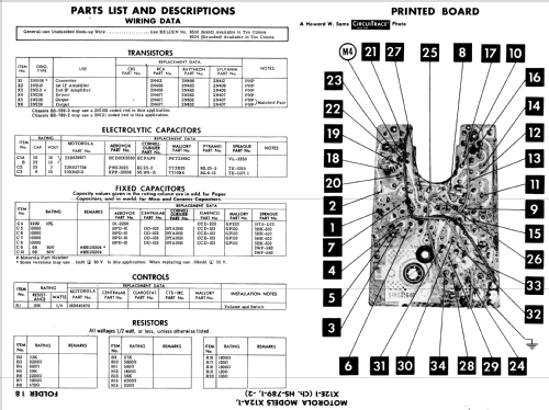 X12A-1 Ch= HS-789-1; Motorola Inc. ex (ID = 566426) Radio