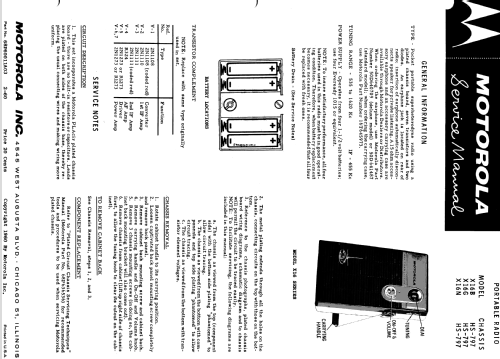 X16G Ch= HS-797; Motorola Inc. ex (ID = 1166938) Radio