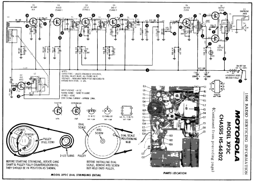 Eight Transistor XP3C Ch= HS-66202; Motorola Inc. ex (ID = 197676) Radio