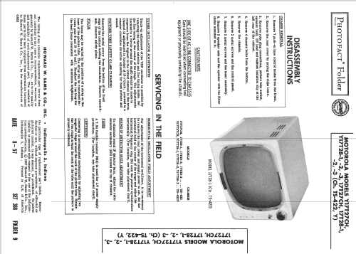 Y17T28-2 Ch= TS-422Y; Motorola Inc. ex (ID = 2421396) Televisión