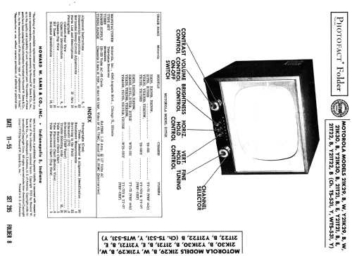 Y21K29 WTS-531Y; Motorola Inc. ex (ID = 2659270) Television